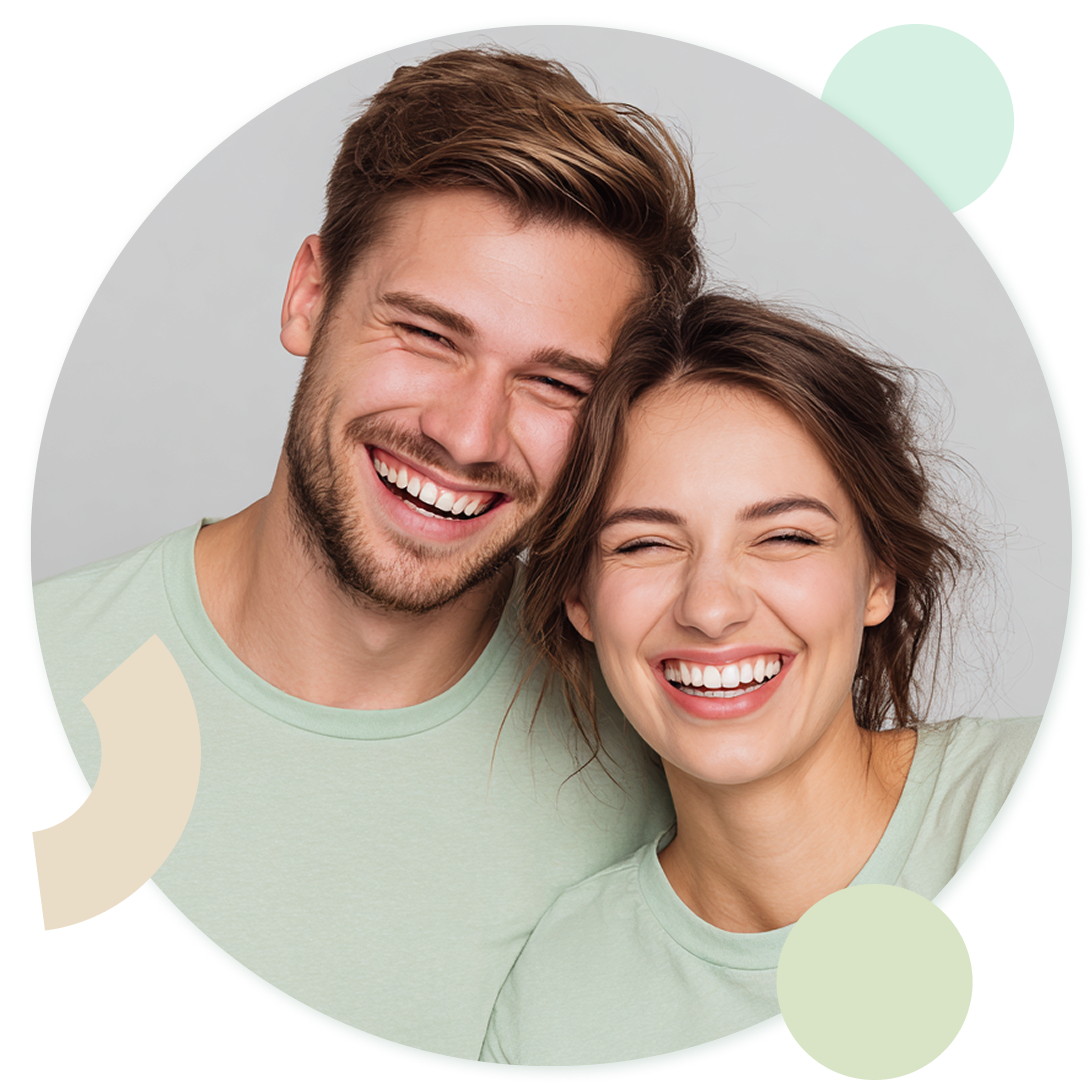 Happy people